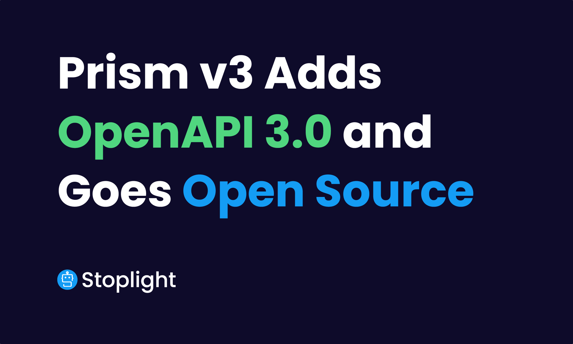 Prism v3 Adds OpenAPI 3.0 and Goes Open Source