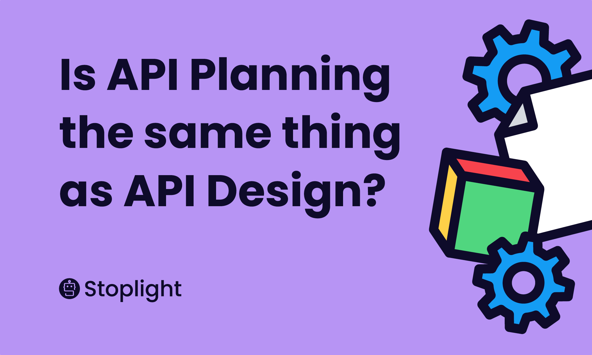 Is API Planning the same thing as API Design?