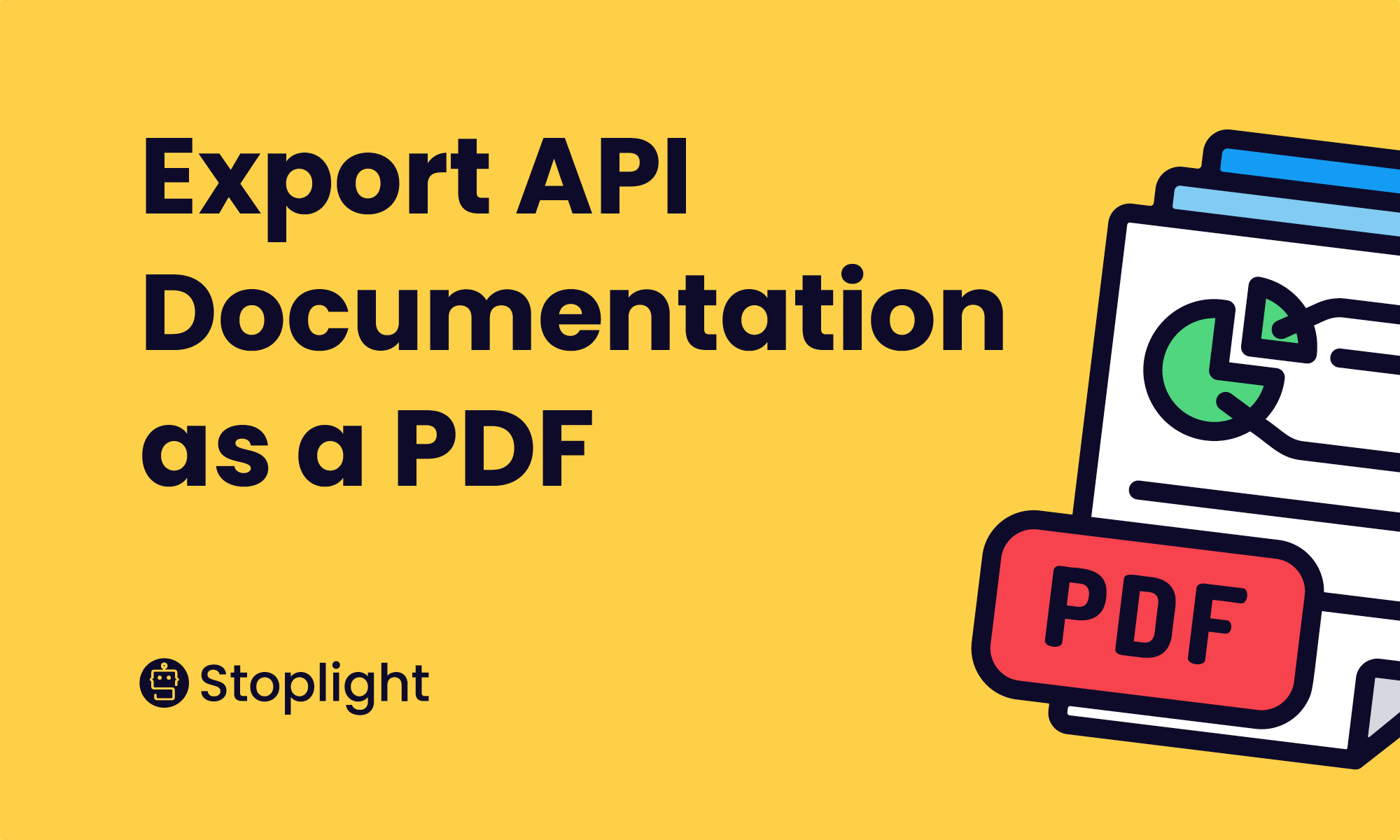 Export API Documentation as a PDF
