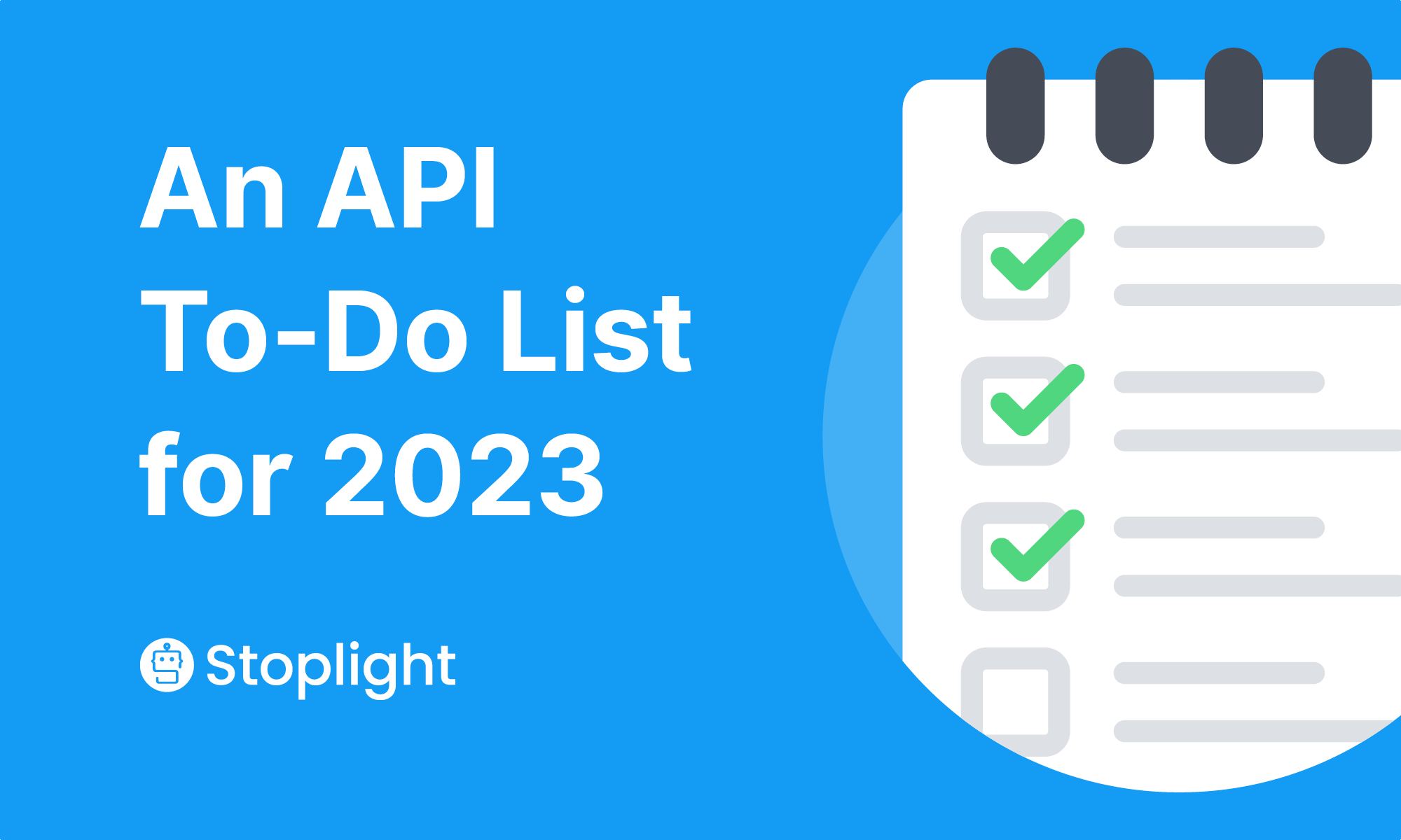 Your API To-Do List for 2023