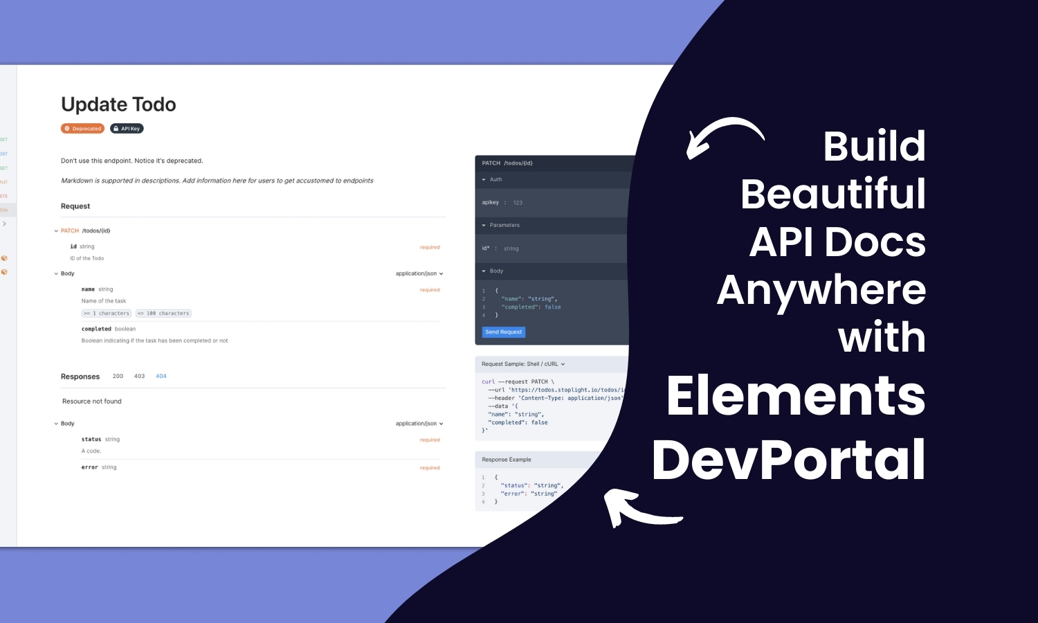 Build Beautiful API Docs Anywhere with Elements DevPortal